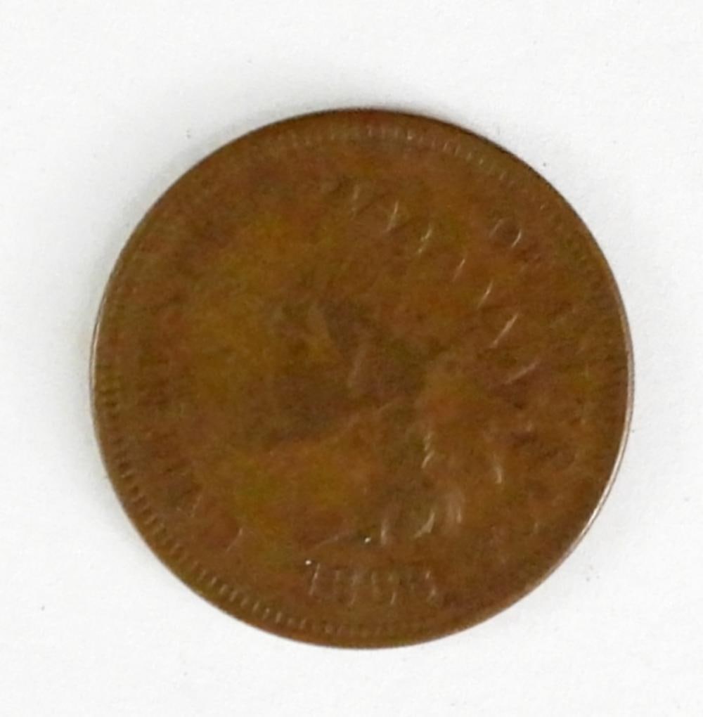 1868 INDIAN HEAD CENT FINE (1 of 2)
