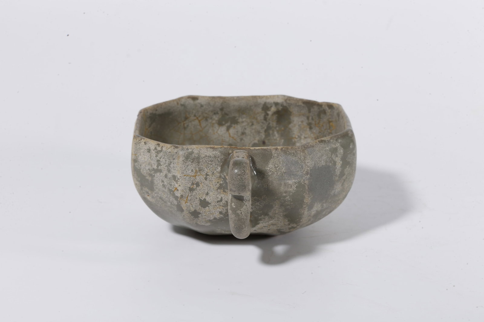 A JUN KILN HANDLED CUP - 2