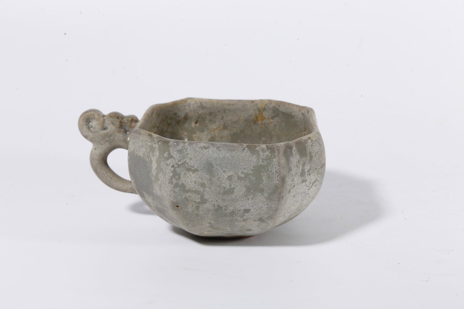 A JUN KILN HANDLED CUP - 3