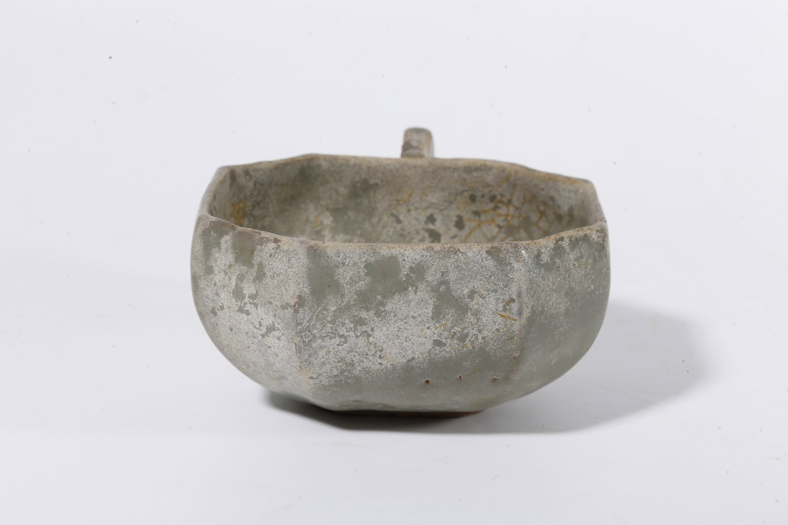 A JUN KILN HANDLED CUP - 4