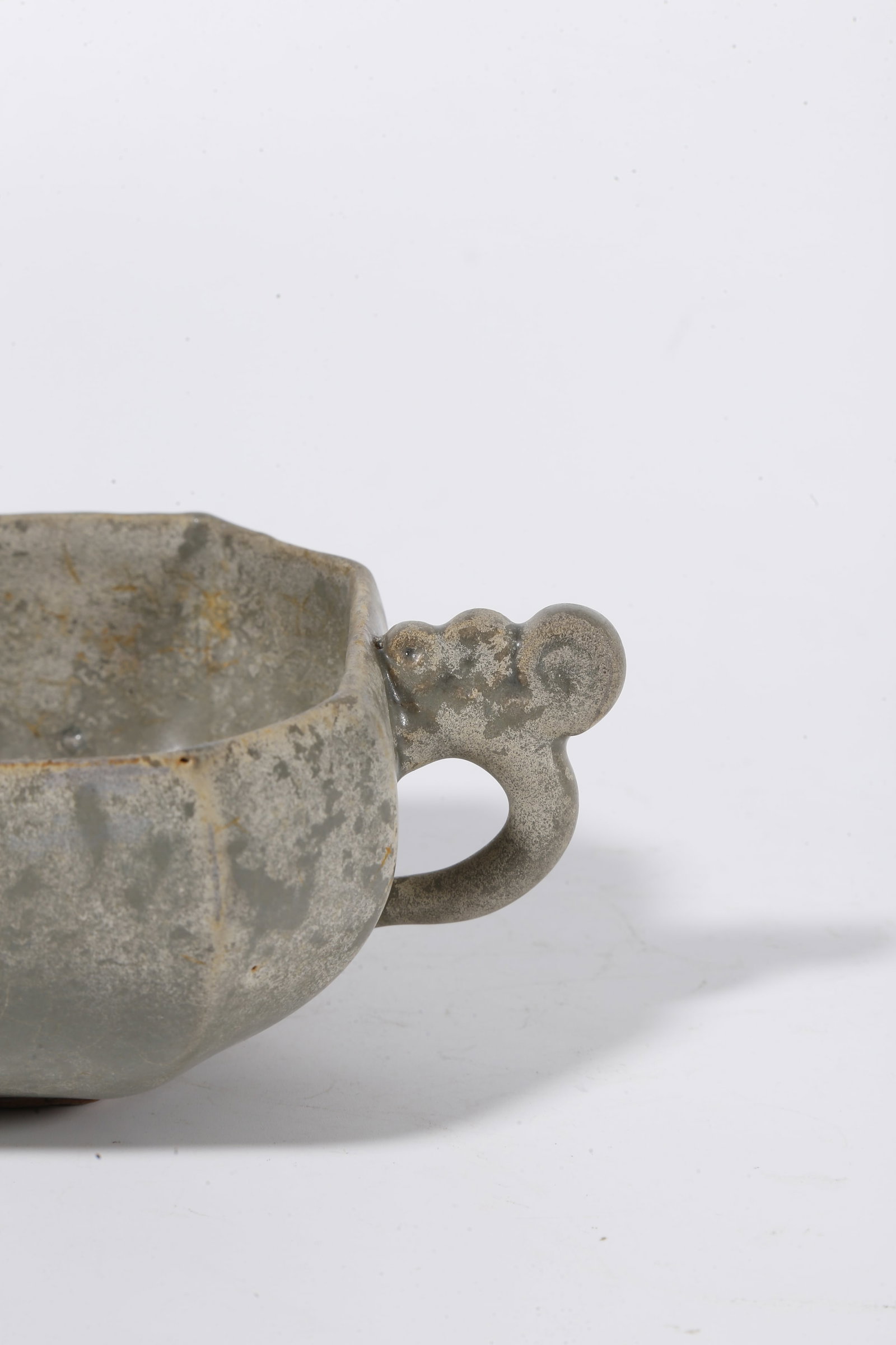A JUN KILN HANDLED CUP - 6