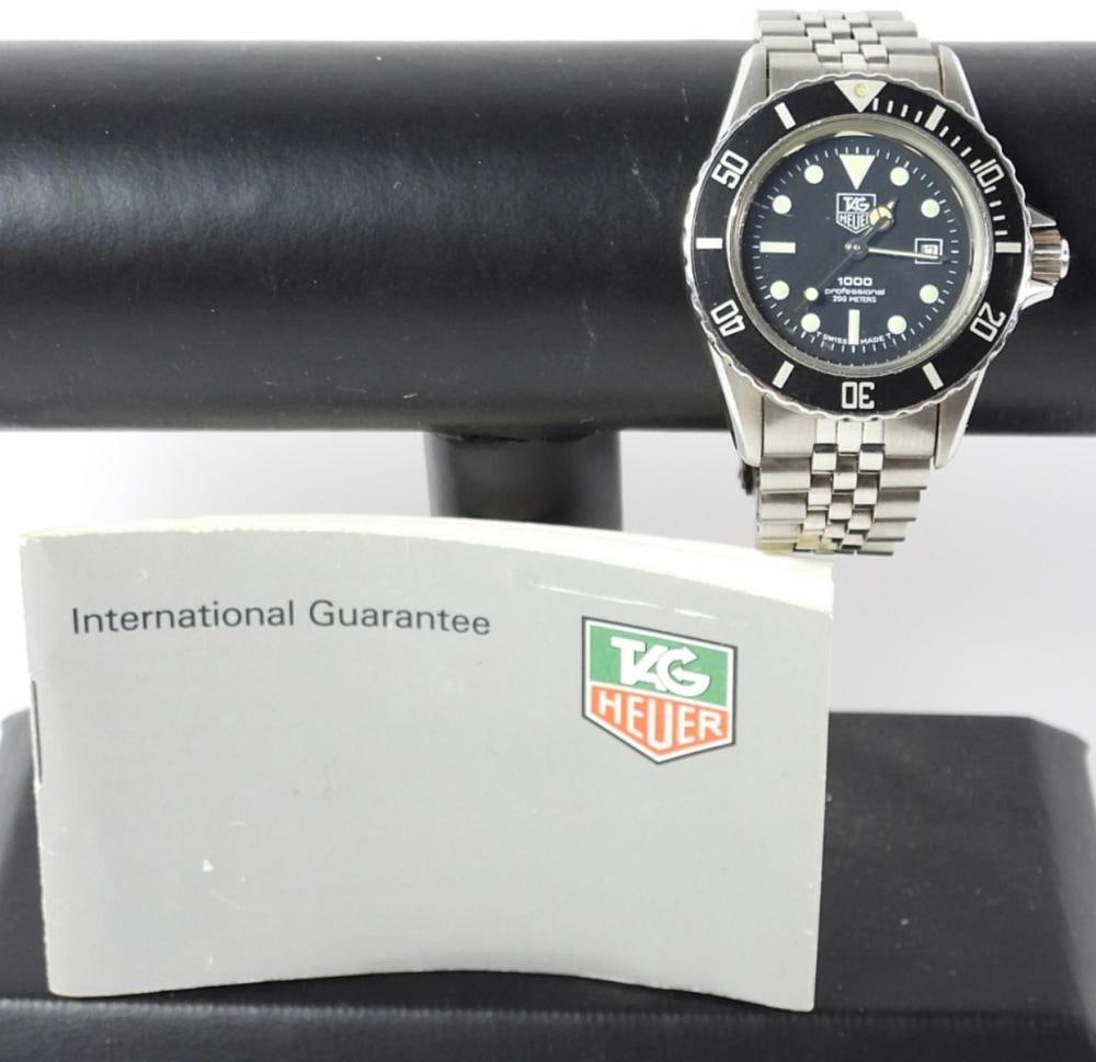 LADIES TAG HEUER 1000 PROFESSIONAL 980.015N: LADIES TAG HEUER 1000 PROFESSIONAL 980.015N