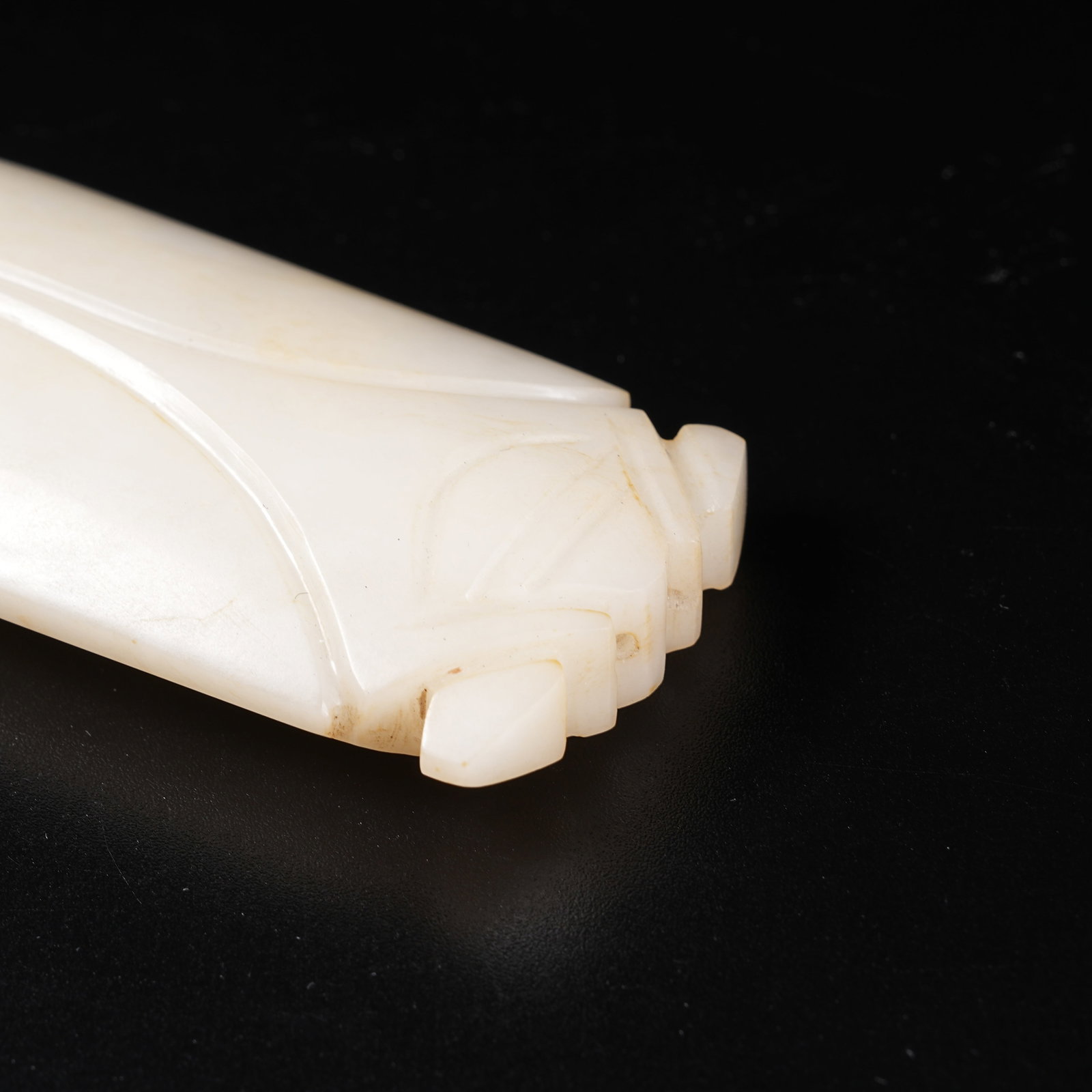 A HETIAN JADE CICADA - 5