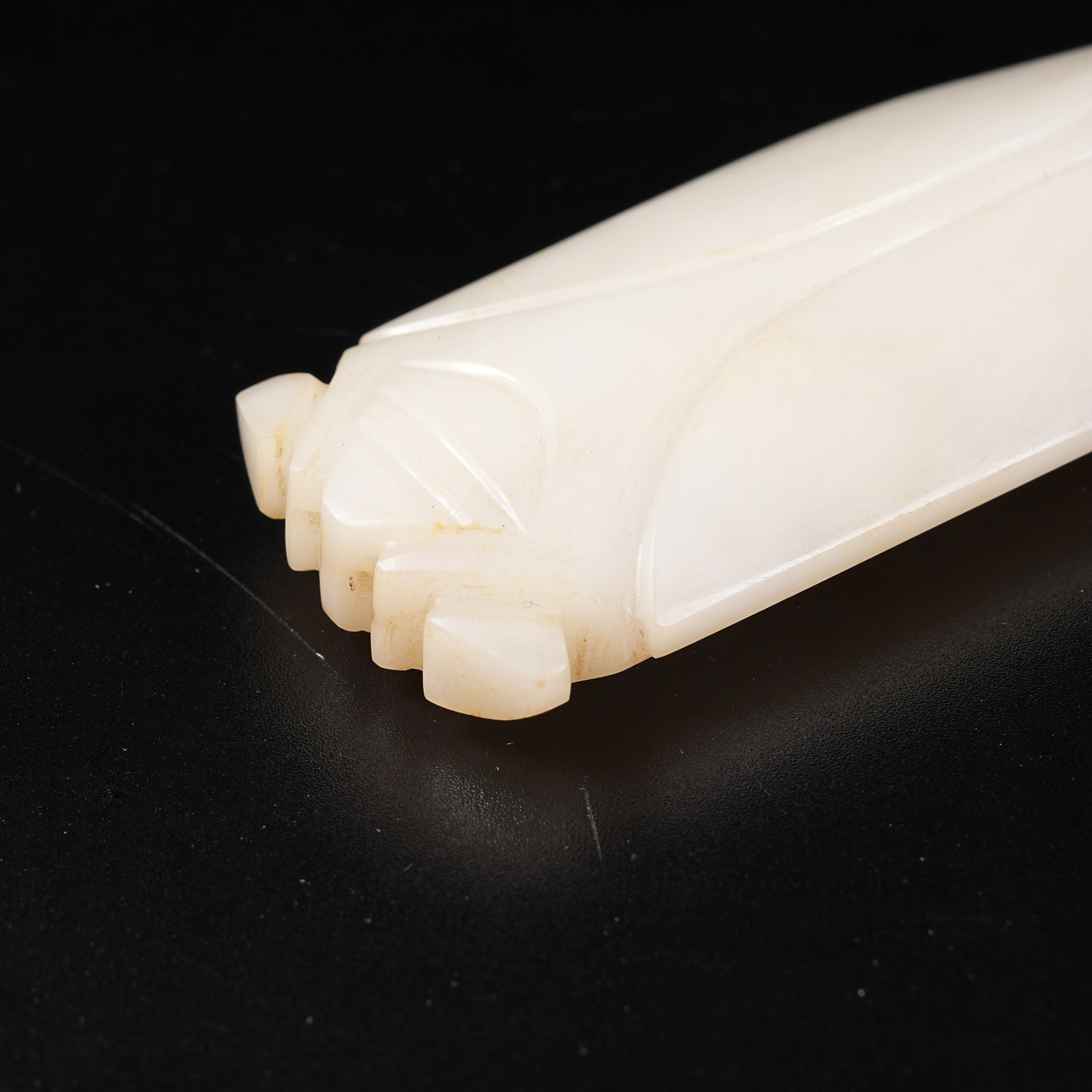 A HETIAN JADE CICADA - 7