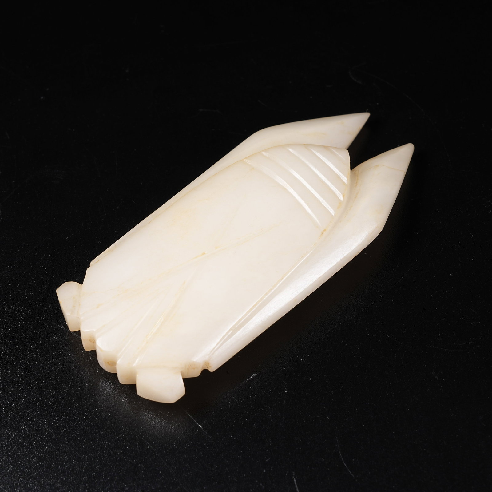 A HETIAN JADE CICADA - 8