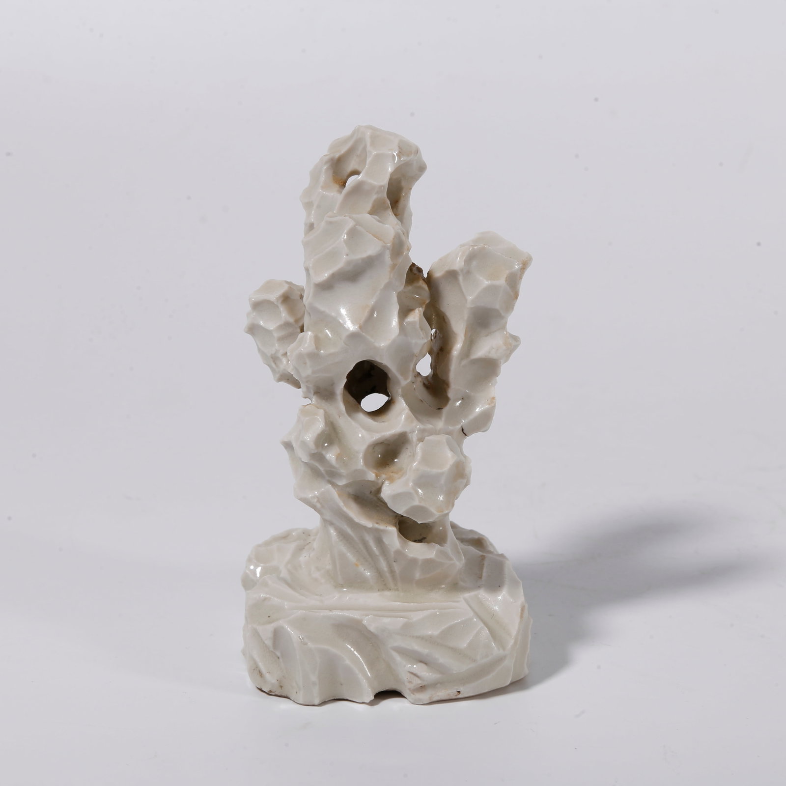 A DING KILN SCHOLAR'S ROCK: Ding kiln scholar's rock