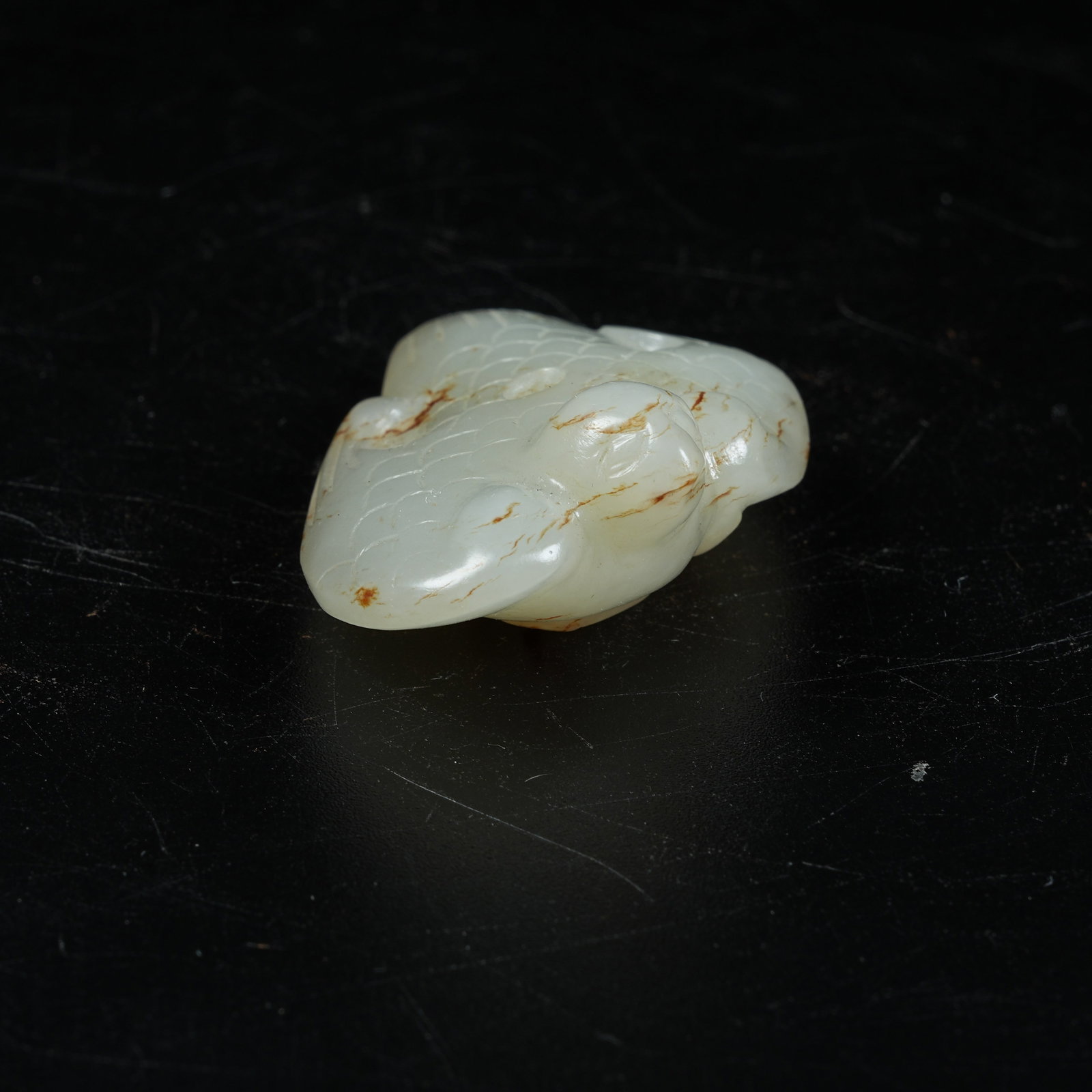 A ANCIENT JADE PHOENIX PENDANT - 2