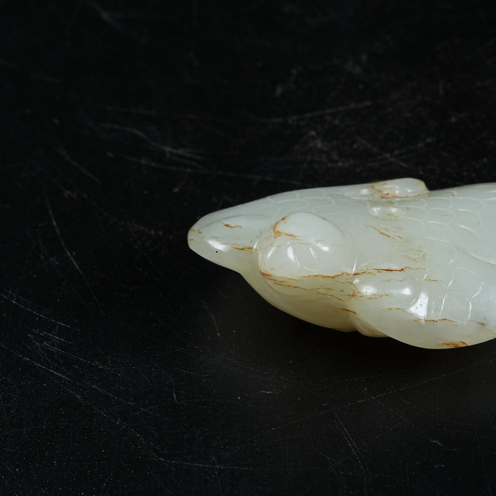 A ANCIENT JADE PHOENIX PENDANT - 5