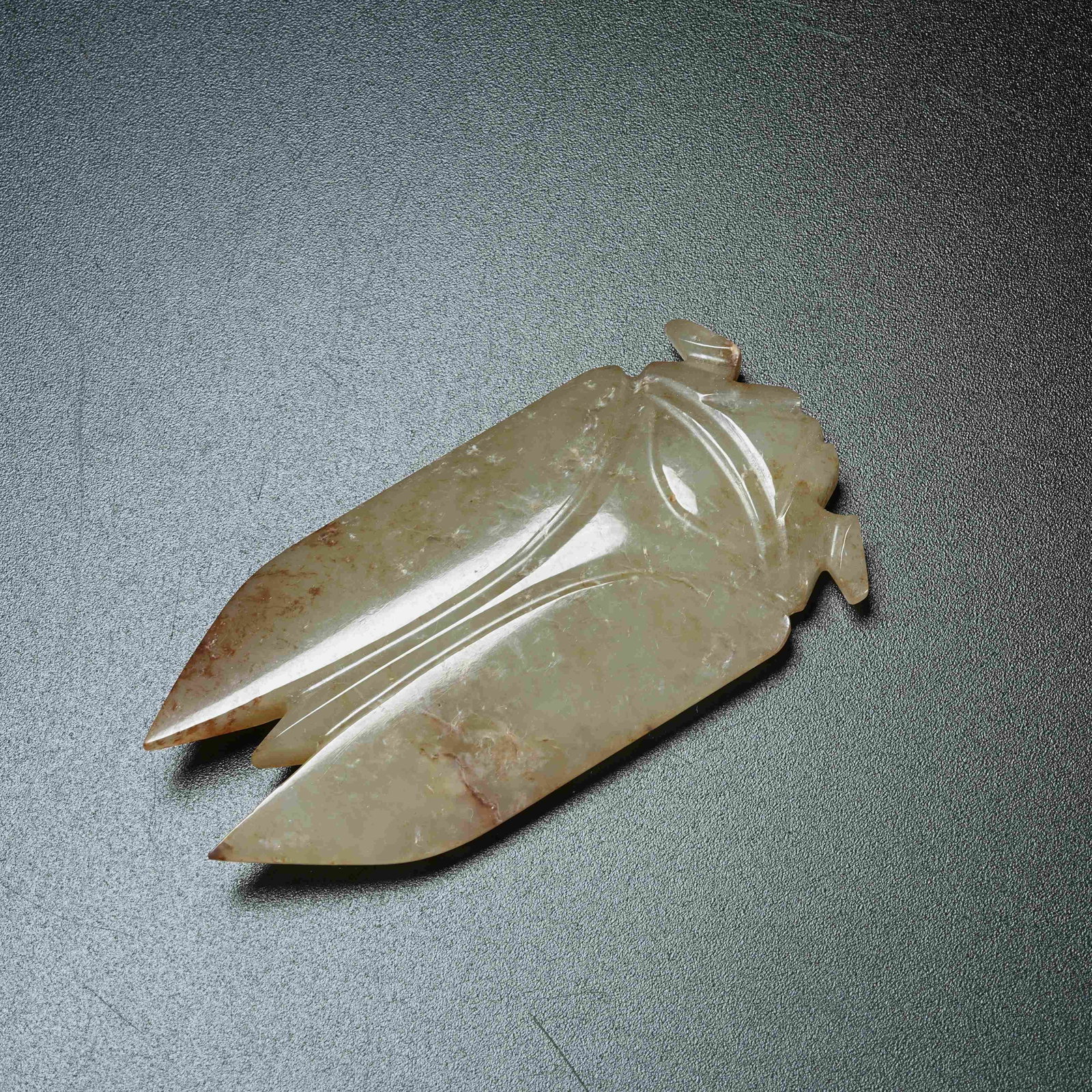 A ANCIENT JADE CICADA: Ancient Jade Cicada