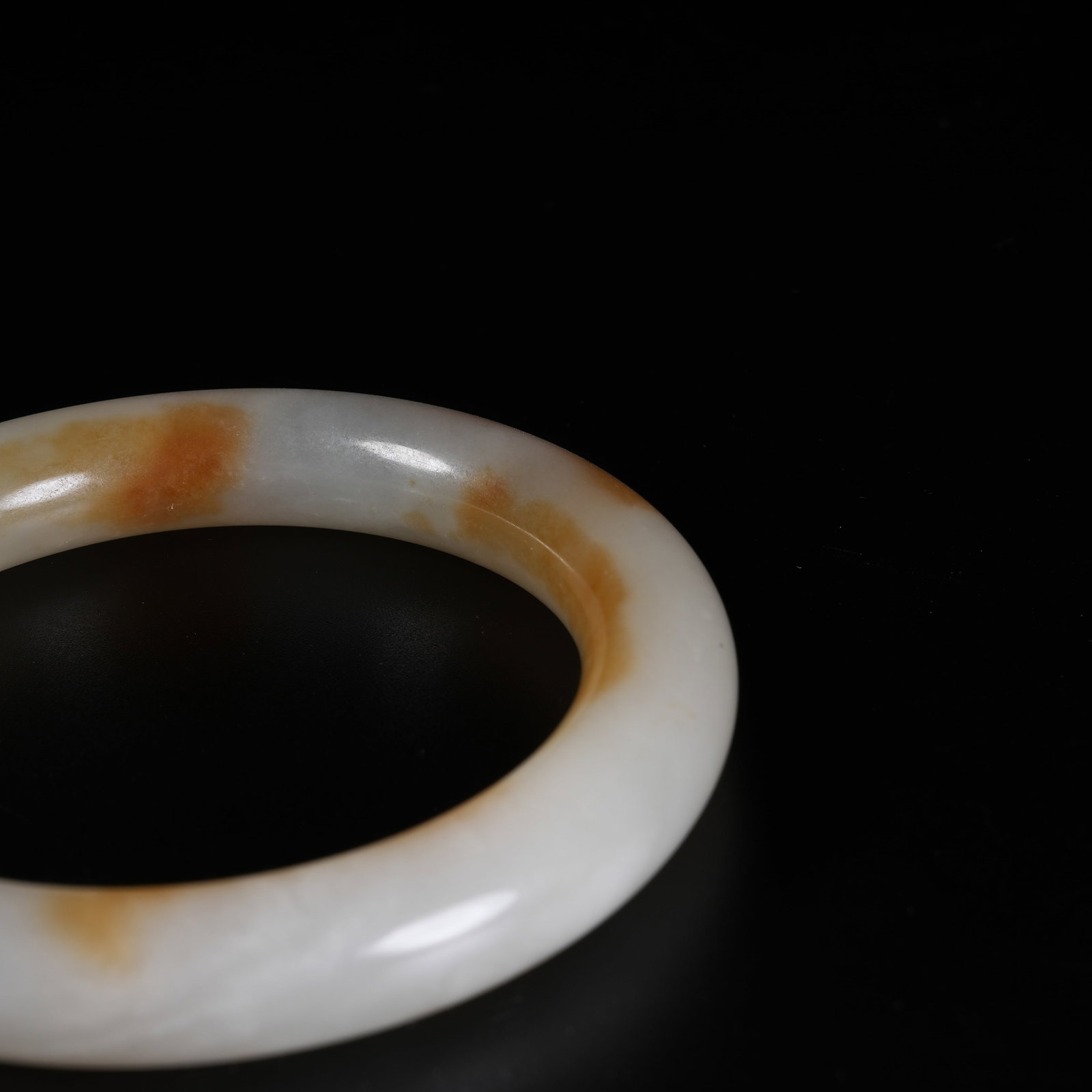 A HETIAN JADE BANGLE - 6