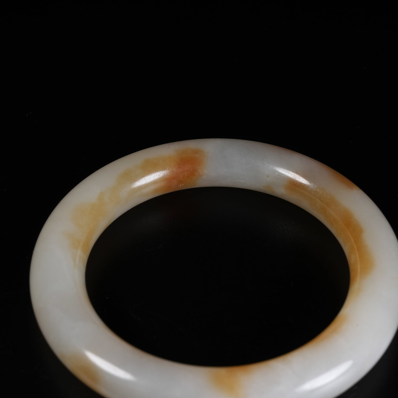 A HETIAN JADE BANGLE - 7