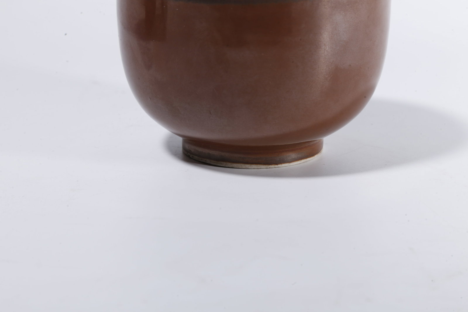 A DING WARE PERSIMMON?GLAZED CUP - 6