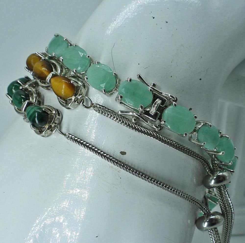 NATURAL GEMSTONE BRACELETS - 2