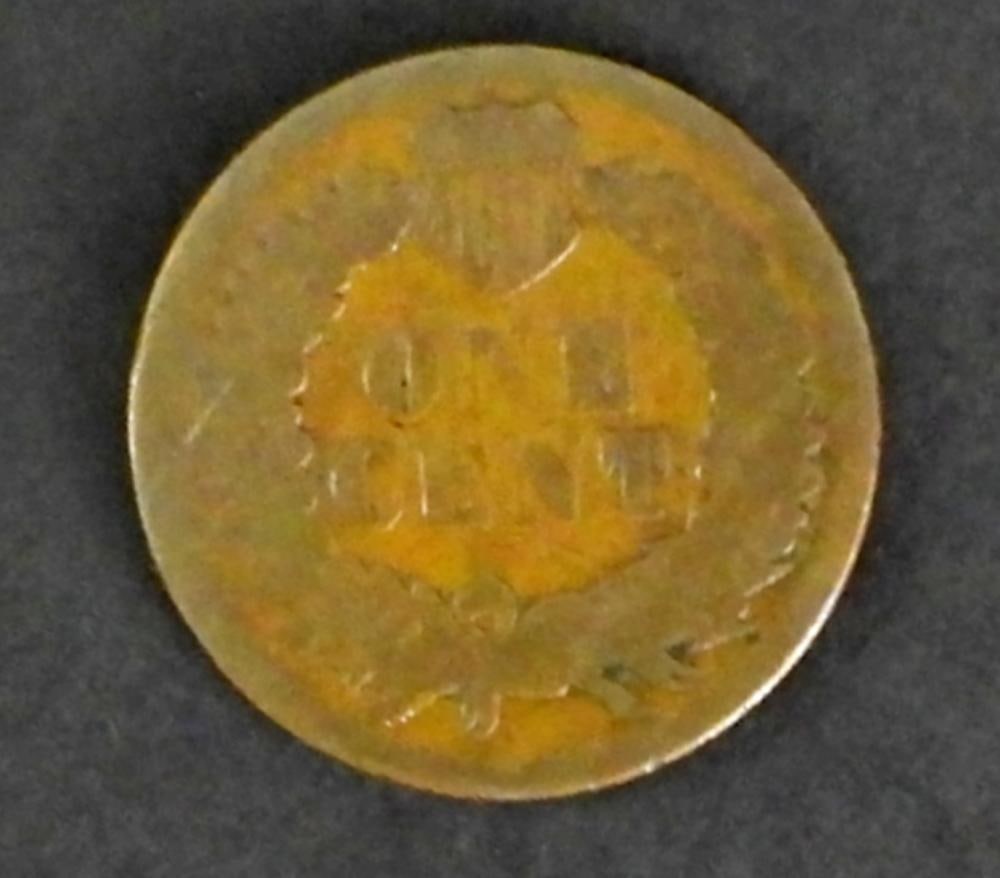 1869 INDIAN HEAD CENT CIRC - 2