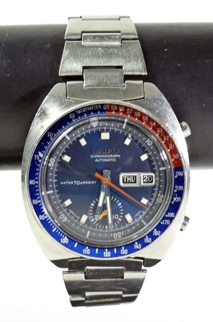 SEIKO CHRONOGRAPH PEPSI REF 6139-600Z: SEIKO CHRONOGRAPH PEPSI REF 6139-600Z