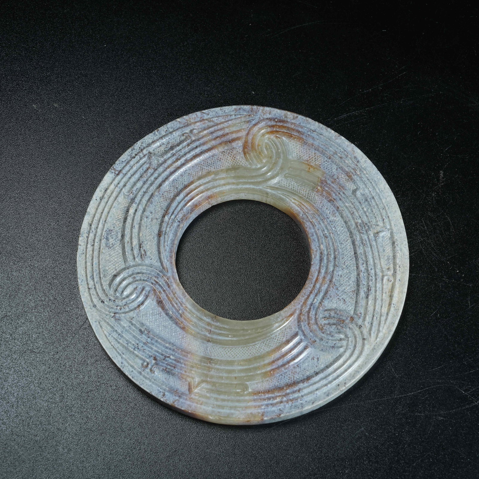 A ANCIENT JADE BI DISC: Ancient Jade Bi Disc
