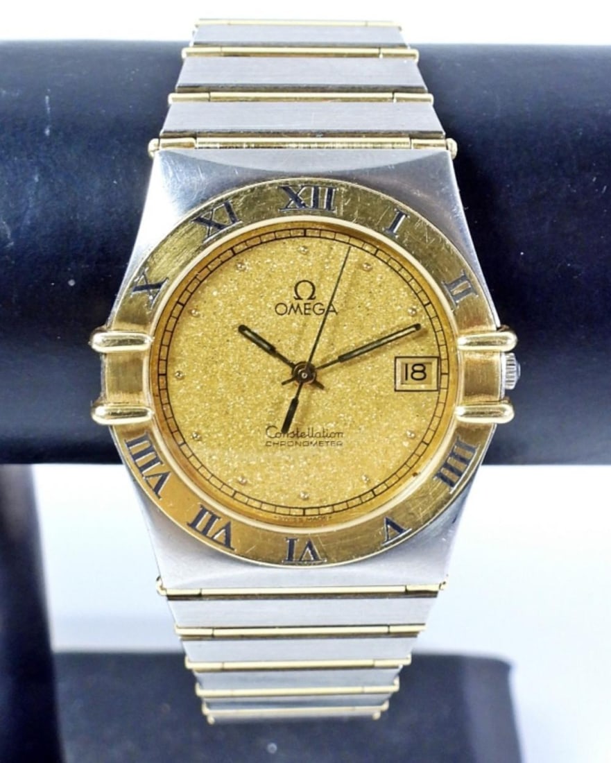 OMEGA CONSTELLATION- GOLD & STEEL 1918.143: OMEGA CONSTELLATION- GOLD & STEEL 1918.143