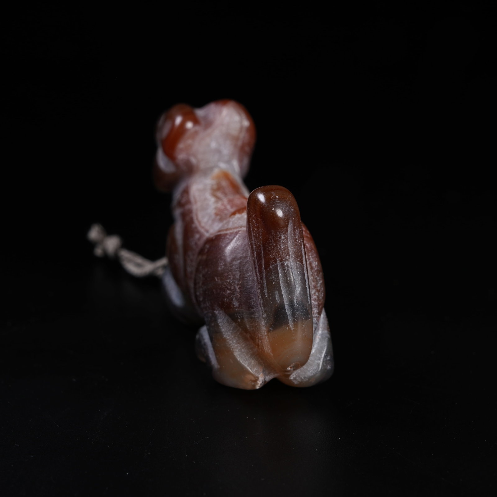 A AGATE AUSPICIOUS BEAST ORNAMENT - 4
