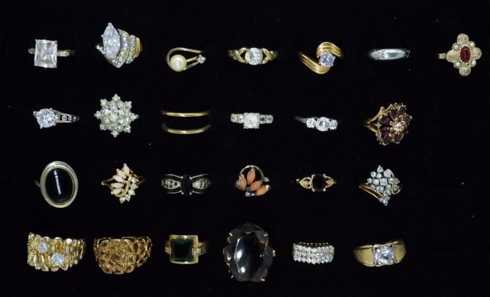(25) FASHION RINGS - BRIDAL & MORE: (25) FASHION RINGS - BRIDAL & MORE