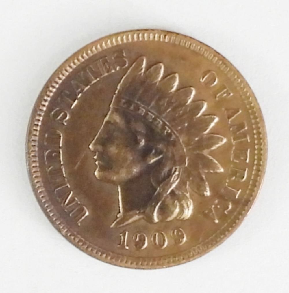 1909 INDIAN HEAD CENT - PRETTY: 1909 INDIAN HEAD CENT - PRETTY