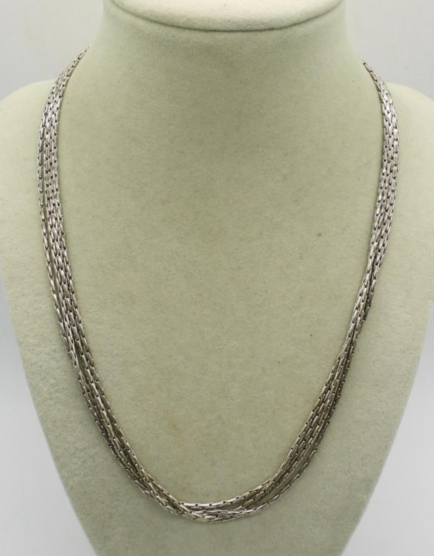 4 STRAND NECKLACE: 4 STRAND NECKLACE