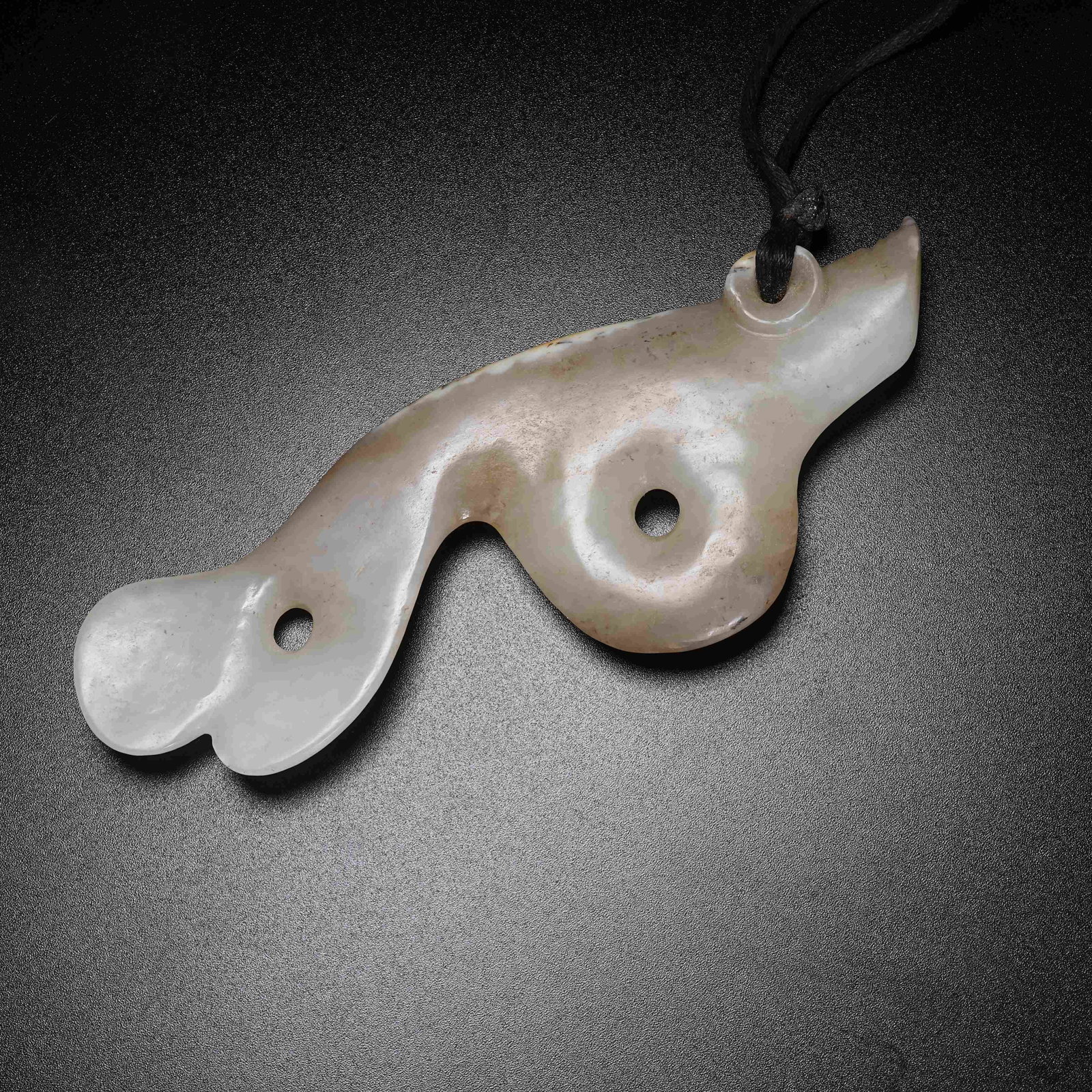 A ARCHAIC JADE PENDANT: Archaic Jade Pendant