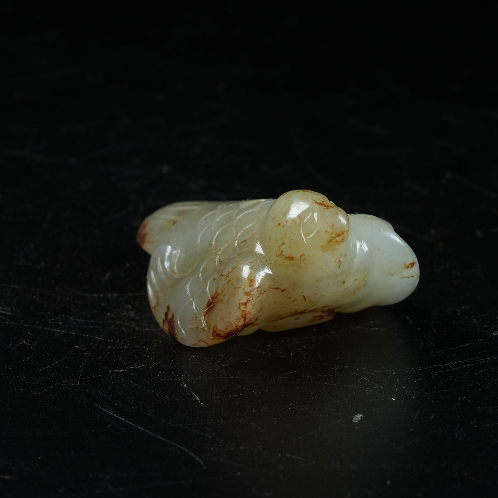 A ANCIENT JADE PHOENIX PENDANT: Ancient Jade Phoenix Pendant