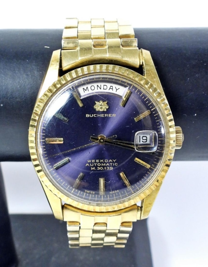 BUCHERER WEEKDAY AUTOMATIC "PRESIDENT" (1 of 3)