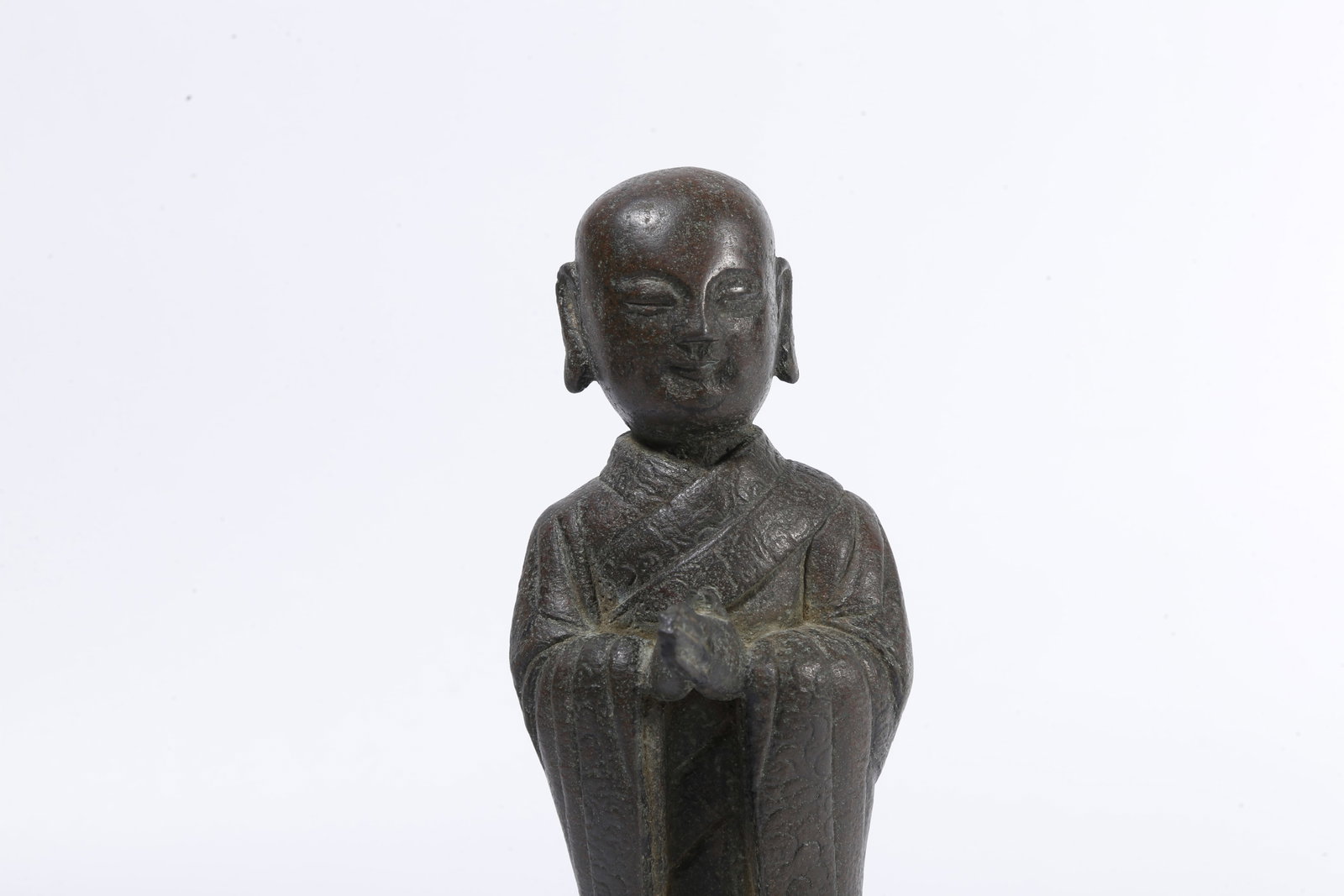 A BRONZE ANANDA STATUE - 2