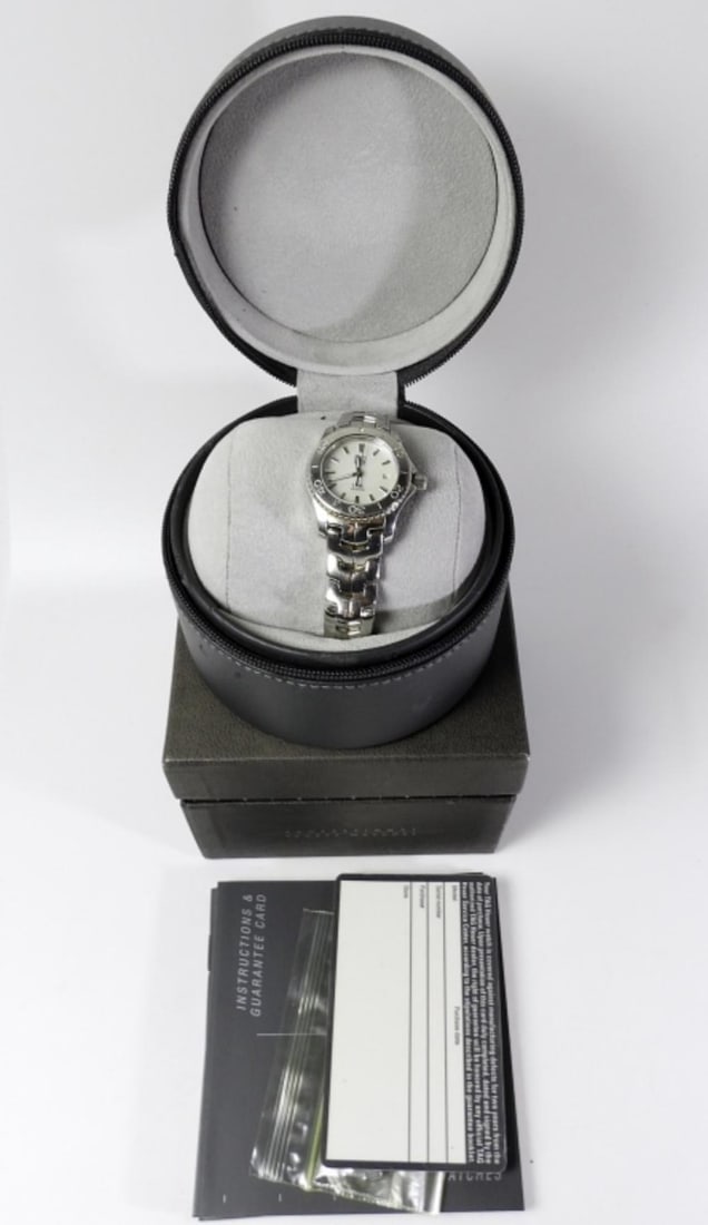 LADIES TAG HEUER LINK MODEL #WJ1313-O: LADIES TAG HEUER LINK MODEL #WJ1313-O