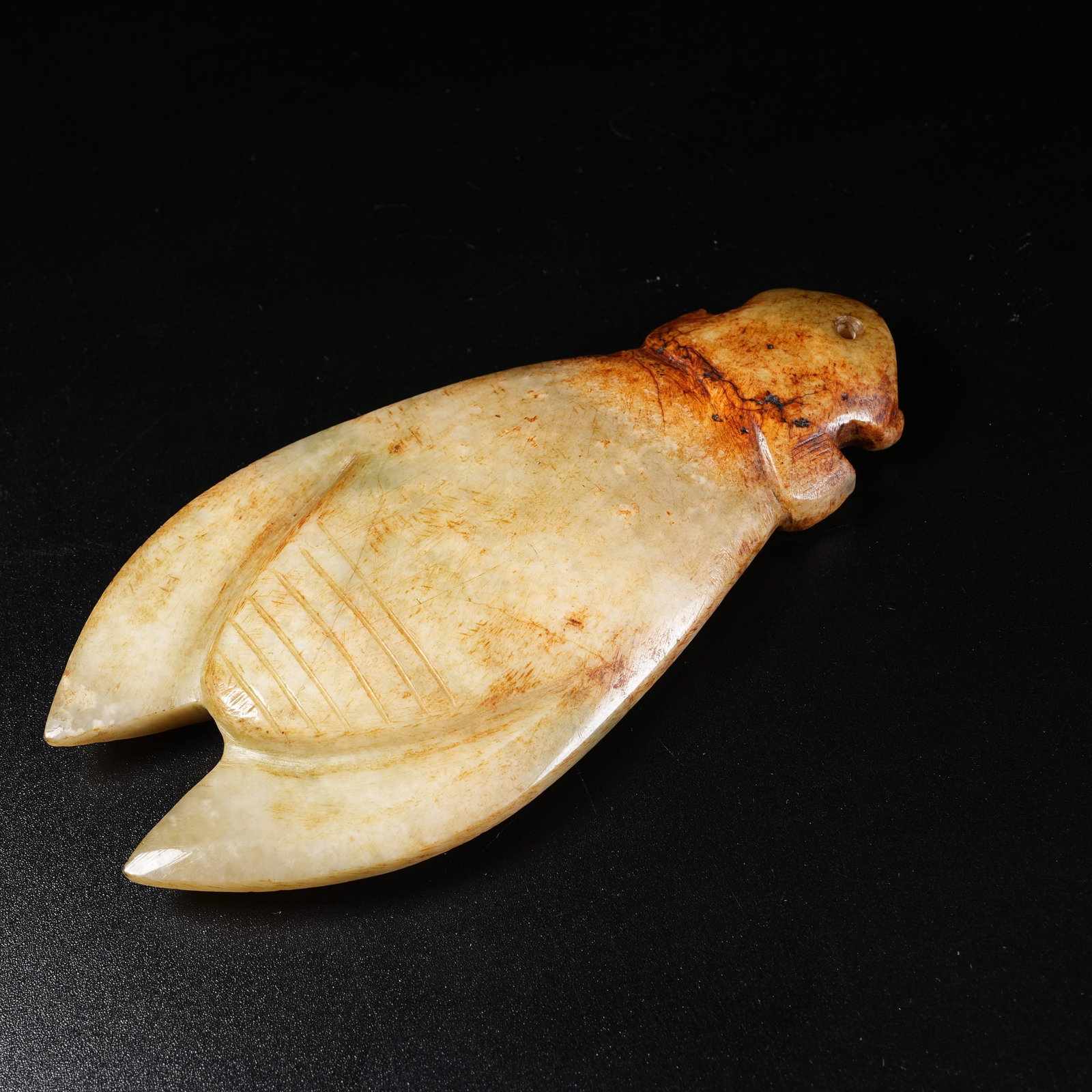 A ARCHAIC JADE CICADA - 8