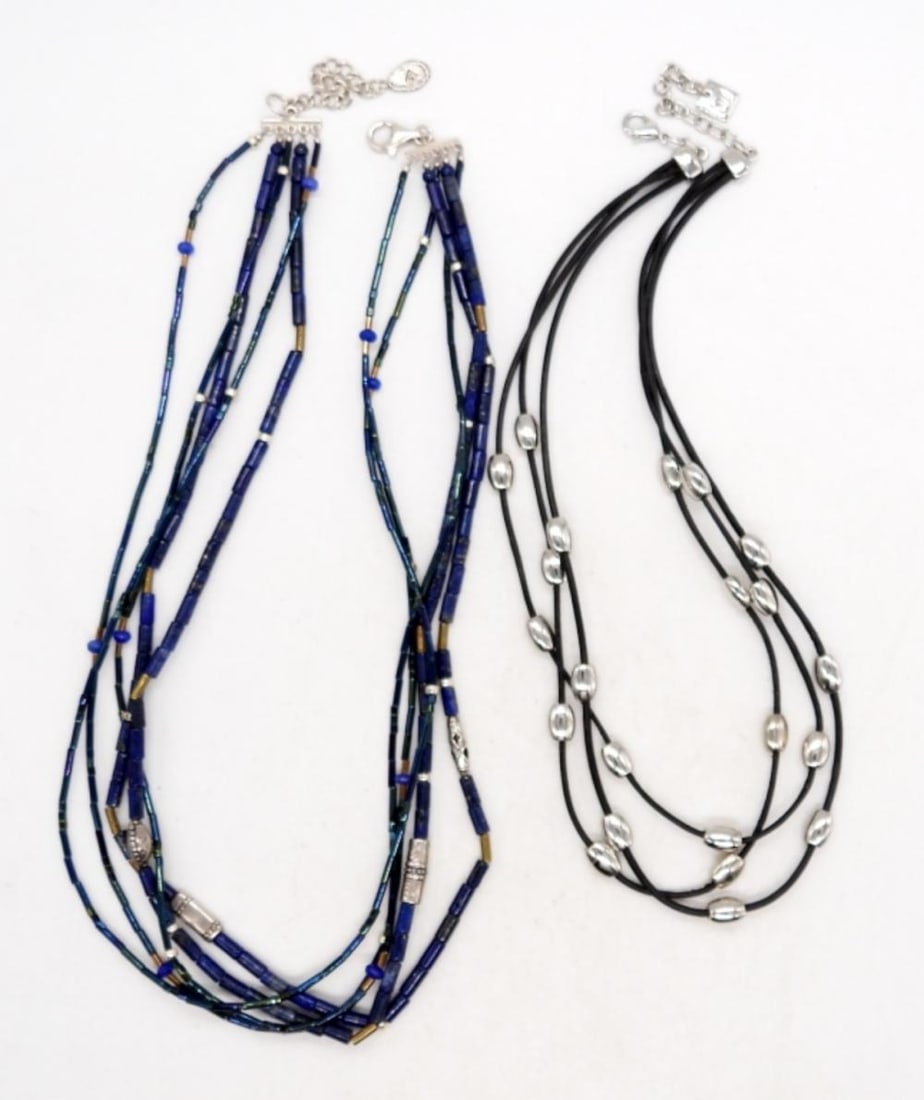 (2) VINTAGE CHOKER NECKLACES (1 of 2)