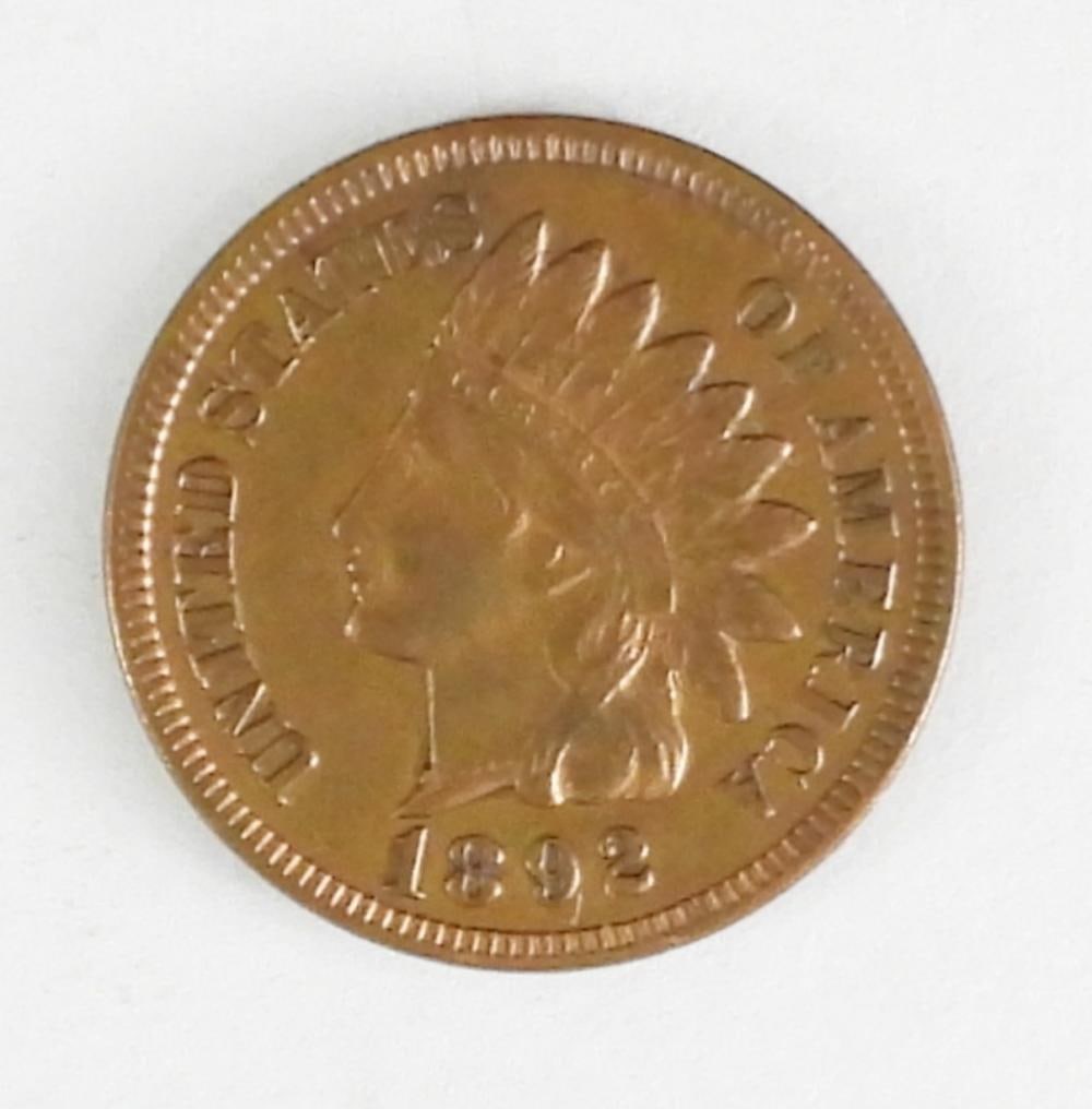 1892 INDIAN HEAD CENT - PRETTY (1 of 2)
