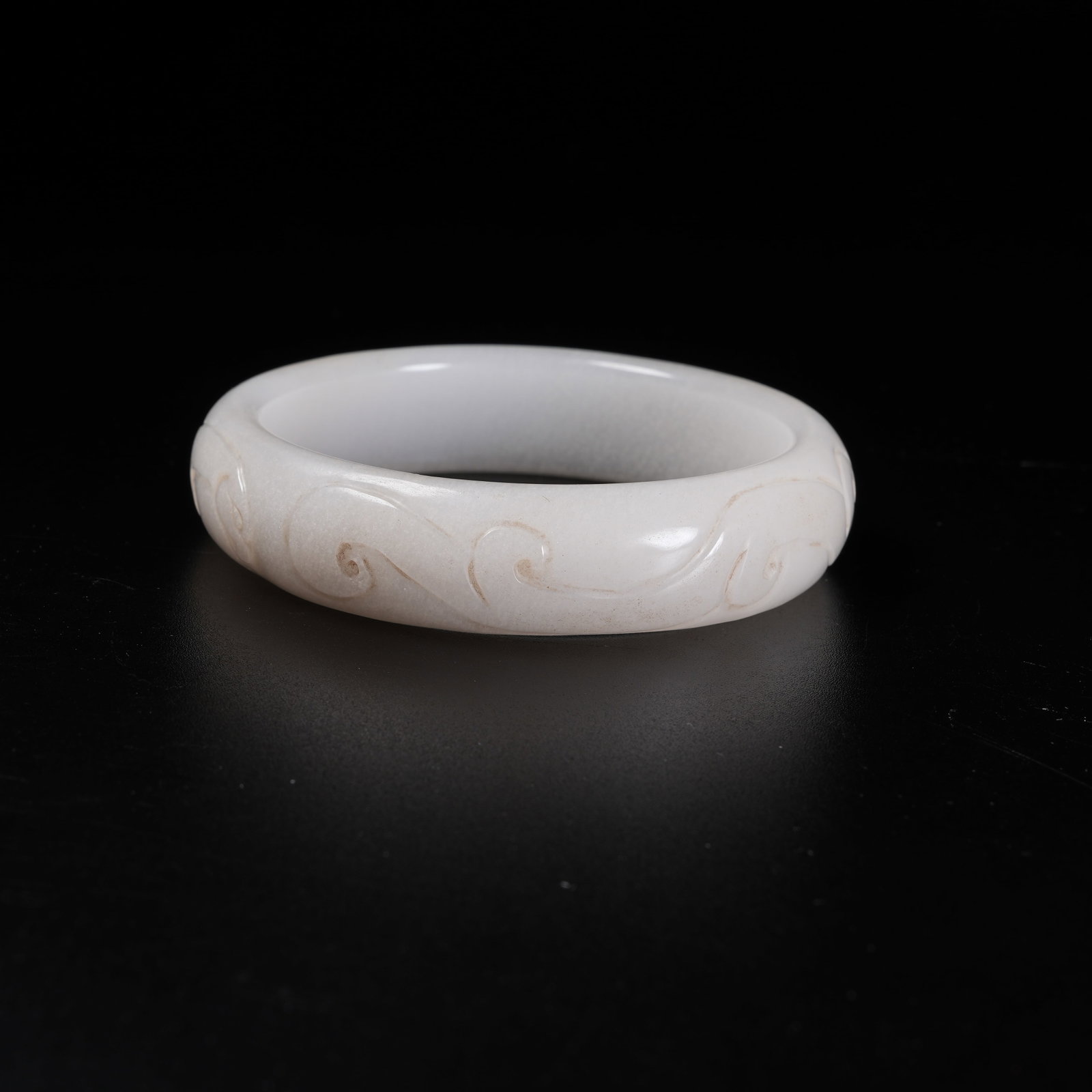 A HETIAN JADE BANGLE - 3