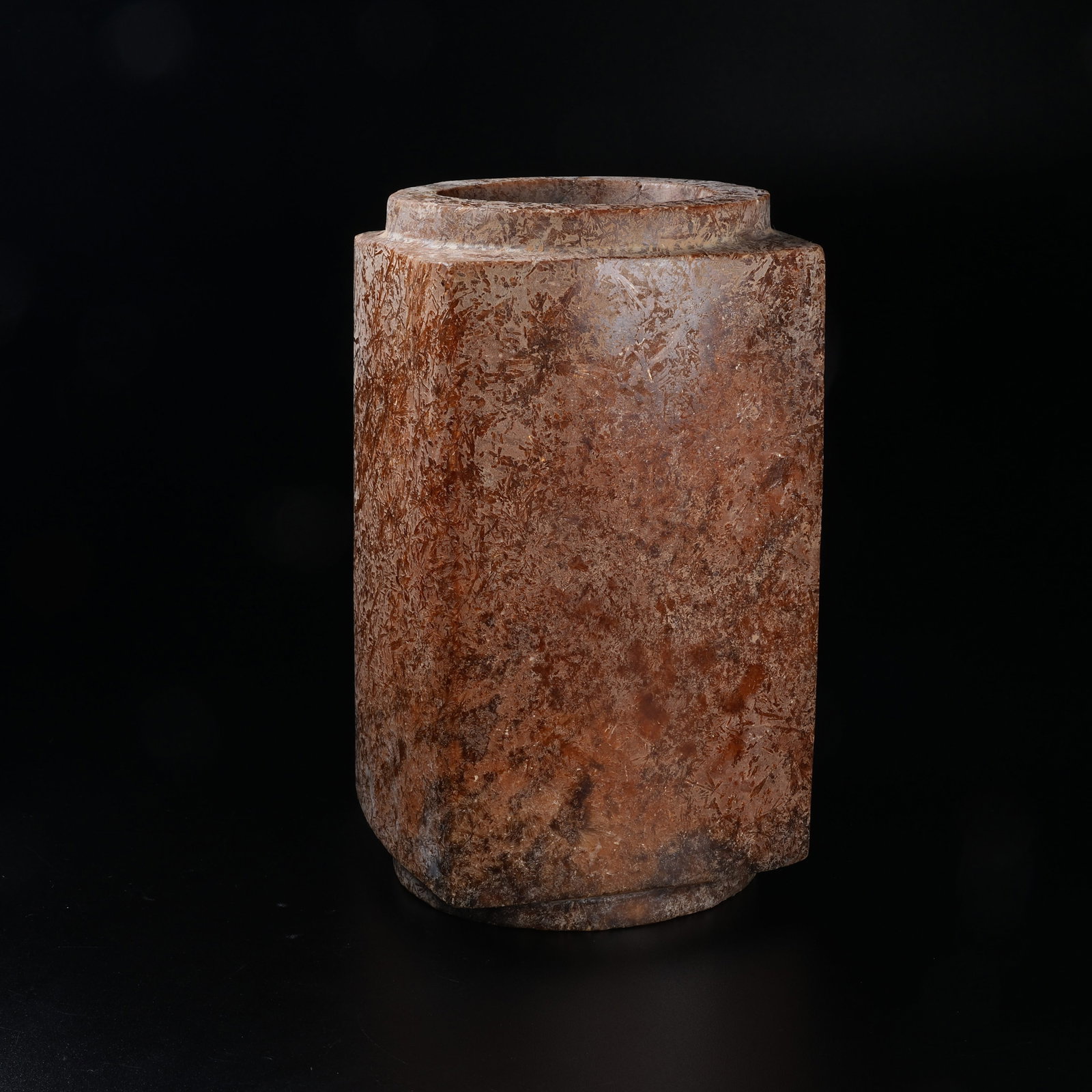 A ARCHAIC JADE CONG: Archaic Jade Cong