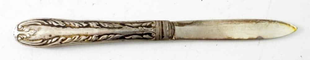 VINTAGE STERLING SILVER POCKET KNIFE (1 of 3)