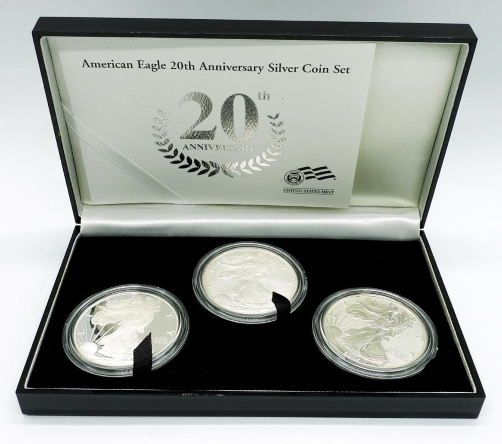 2006 SILVER EAGLE 20TH ANNIVERSARY SET (1 of 4)
