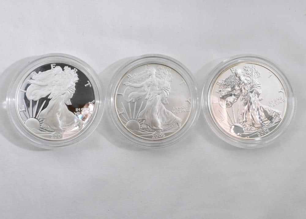 2006 SILVER EAGLE 20TH ANNIVERSARY SET - 2
