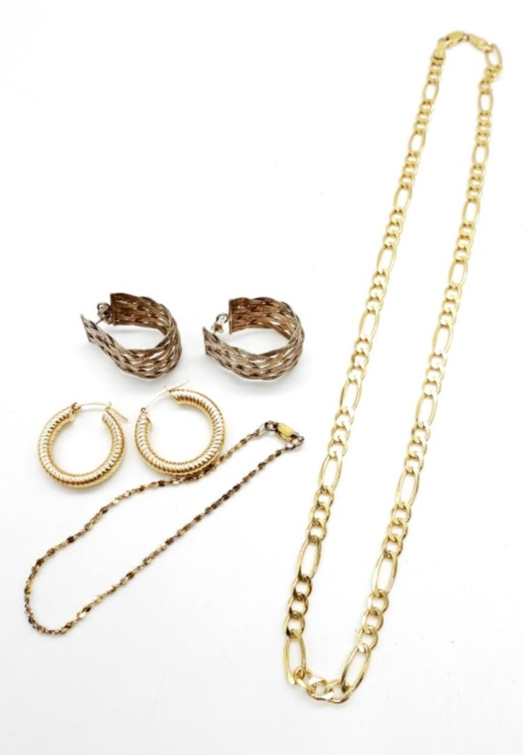 STERLING GOLD TONE SET: Sterling Gold Tone Set