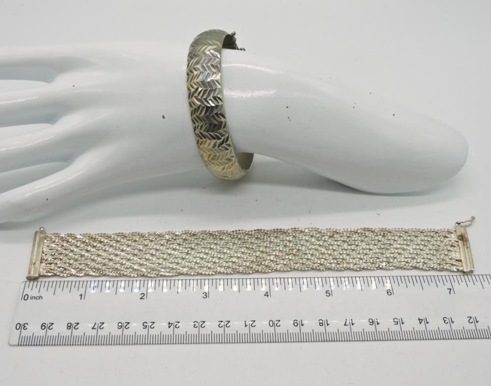2 STERLING BRACELETS (1 of 2)
