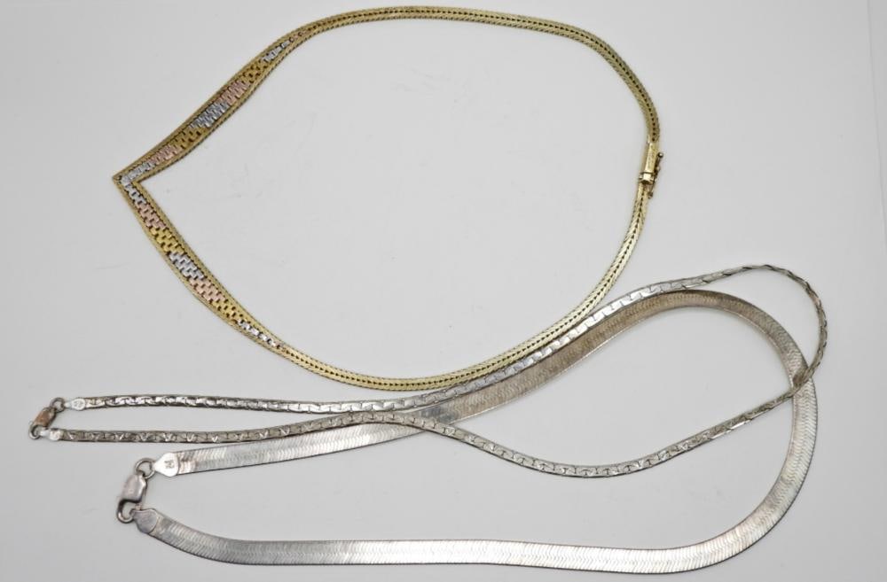 6CT STERLING SILVER CHAINS - 3
