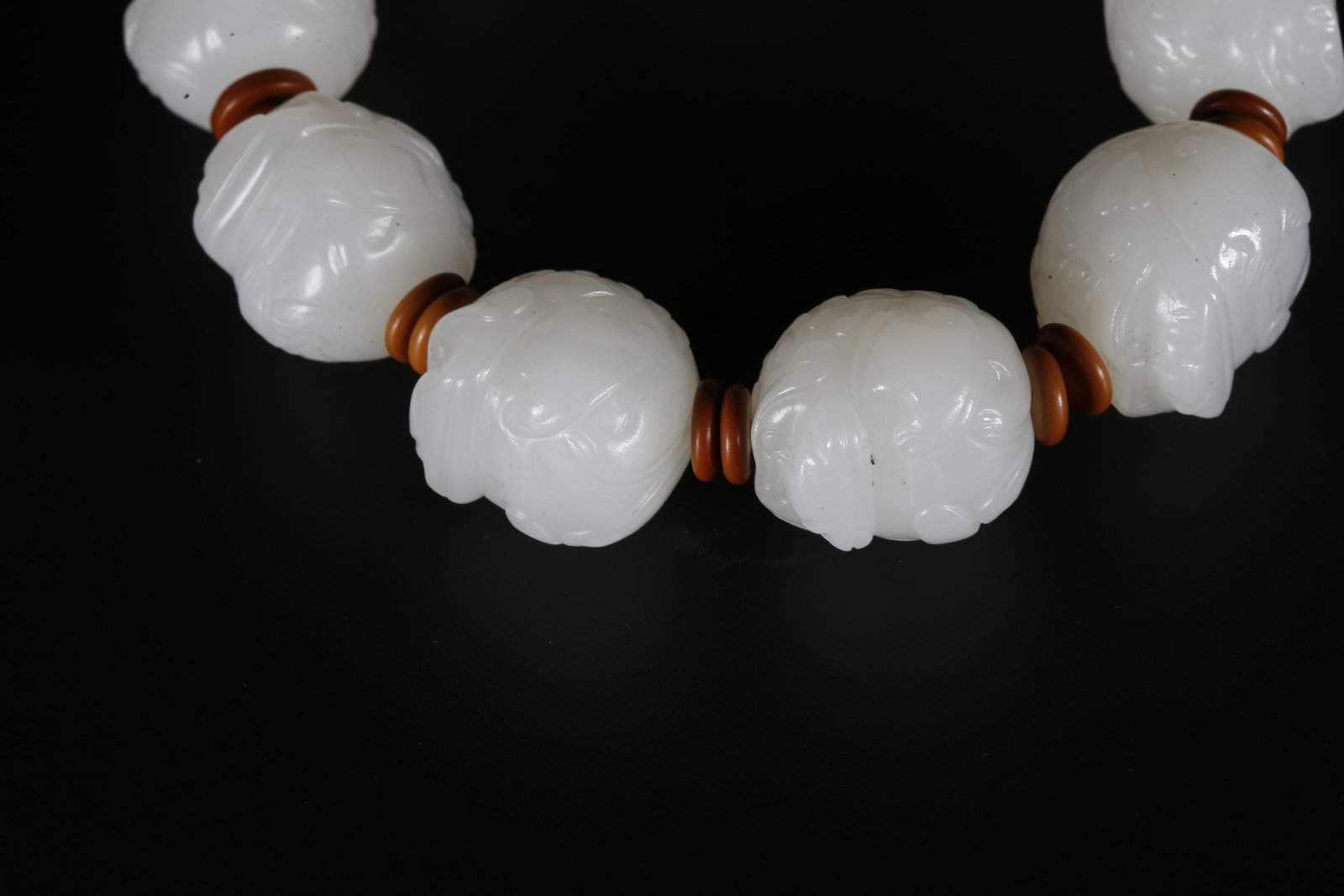 A HETIAN JADE BRACELET - 8