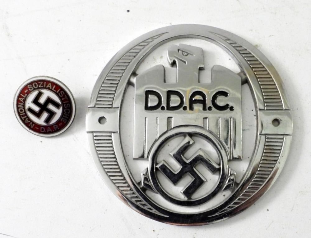 GERMAN AUTOMOBILE D.D.A.C. EMBLEM: GERMAN AUTOMOBILE D.D.A.C. EMBLEM