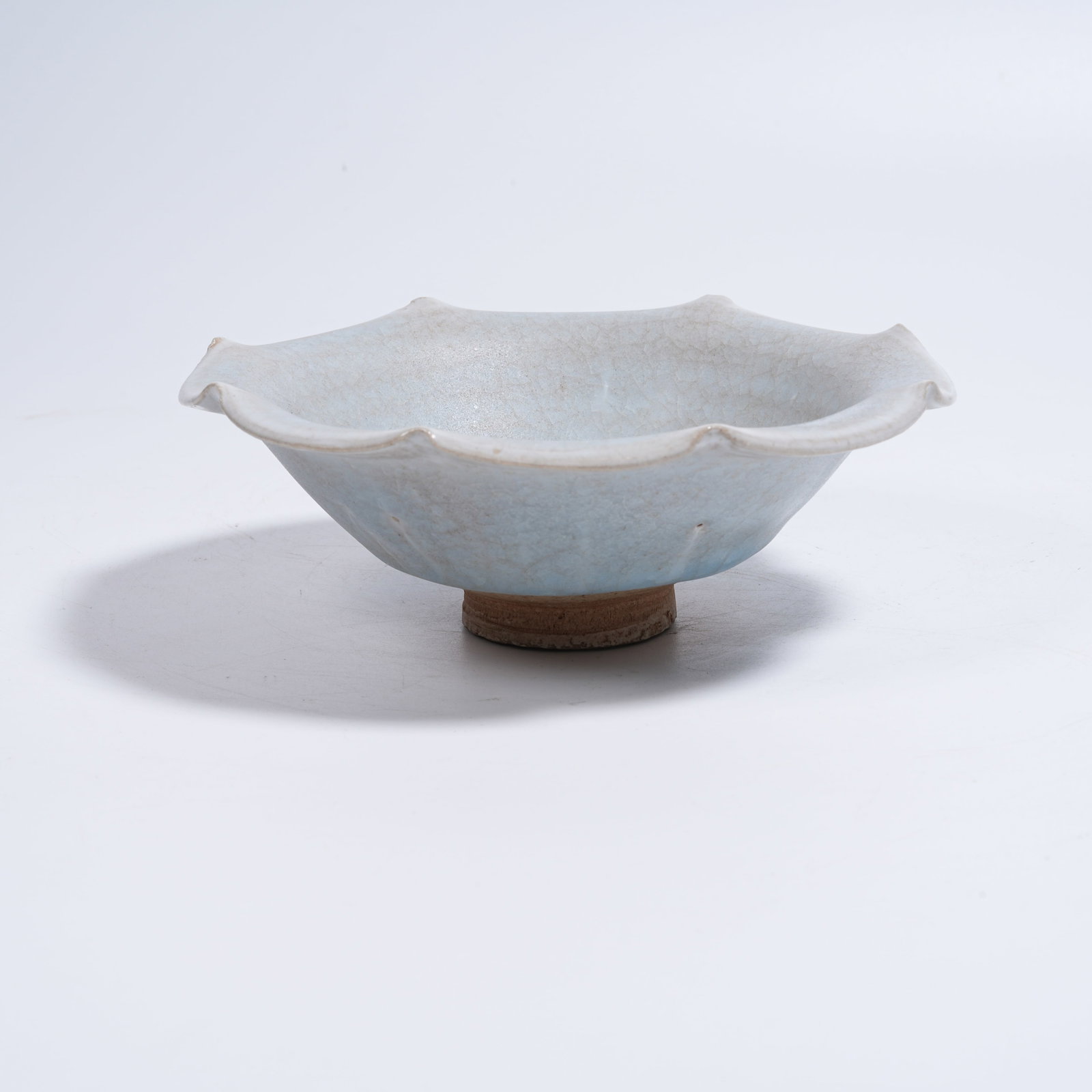 A YINGQING GLAZE WASHER IN LOTUS LEAF SHAPE (1 of 9)