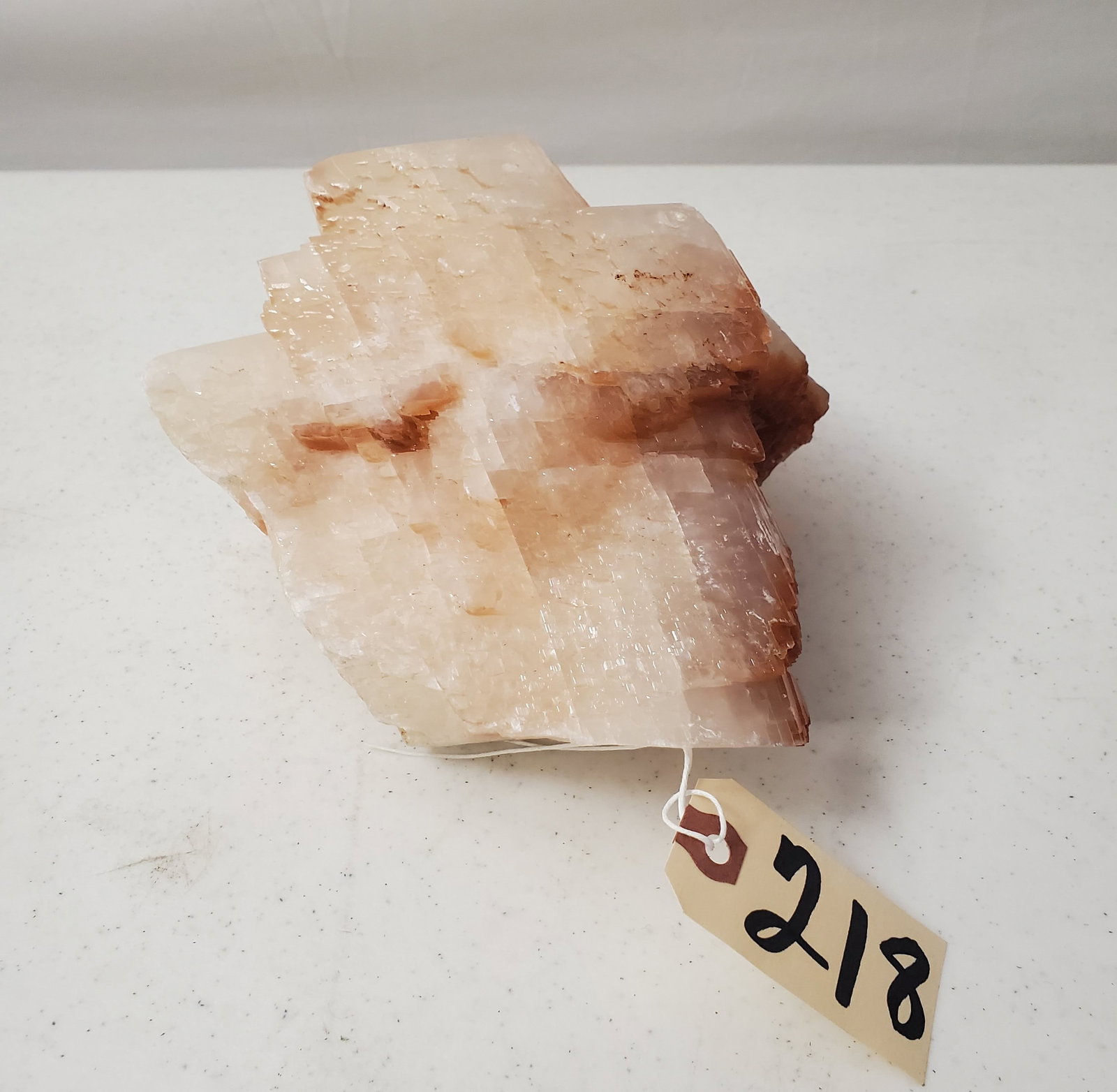 DECORATIVE NATURAL RED CALCITE CRYSTAL CLUSTER (1 of 6)