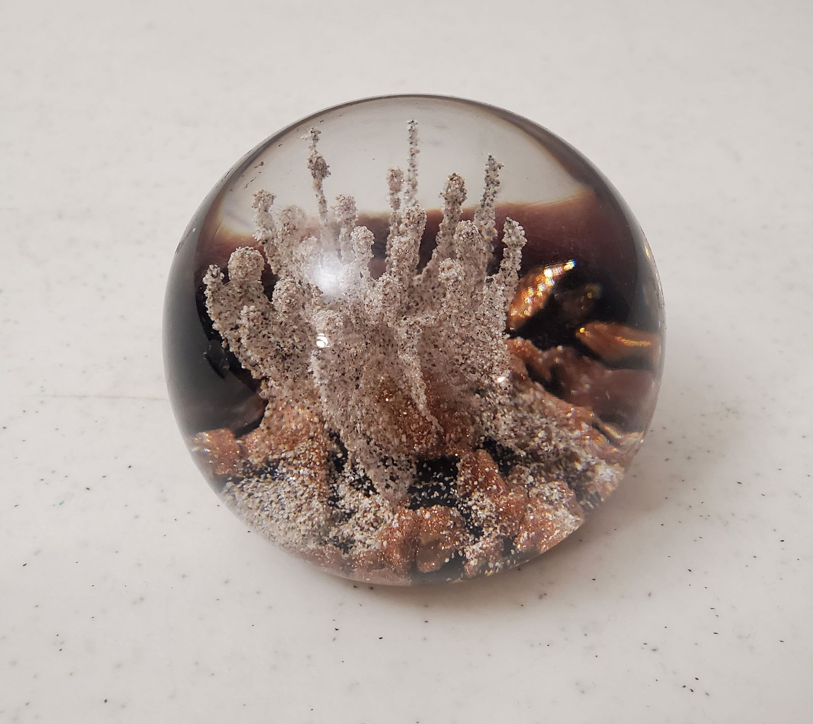 3 DECORATIVE PAPERWEIGHTS - 10
