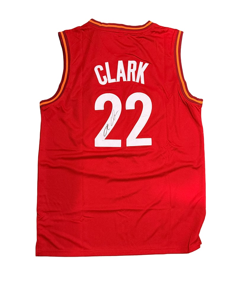 Caitlin Clark Autographed Fever Red Jersey: WNBA Superstar signed Red Fever Jersey. Her items are getting tougher to get for a good price.