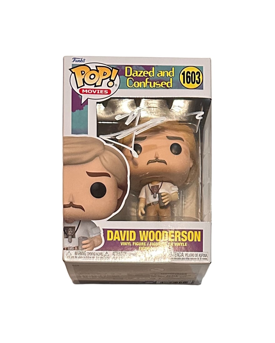 Matthew McConaughey Autographed Funko Pop!: David Wooderson Autographed Dazed and Confused Funko Pop.
