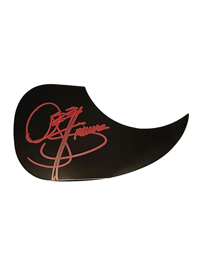 Gene Simmons Autographed Acoustic Guitar Pickguard (1 of 1)