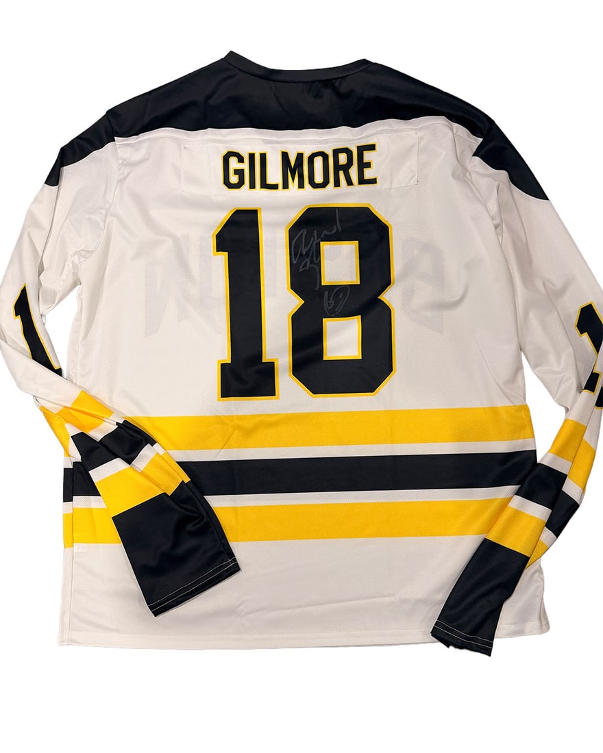 Adam Sandler Happy Gilmore Autographed Jersey: One of the most Iconic Movies of all time. This was signed in WASHINTON DC when Adam was in town. Fully Guranteed.